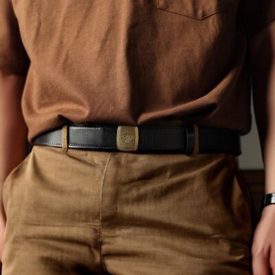 [Free English name engraving] Retro men's genuine leather belt full-layer cowhide belt business casual trouser belt
